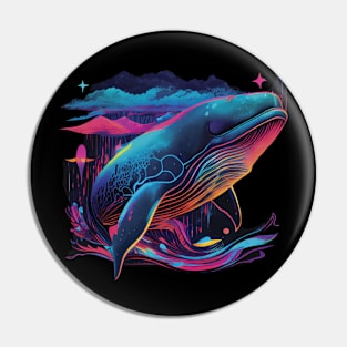 Blue whale, dreaming whale Pin