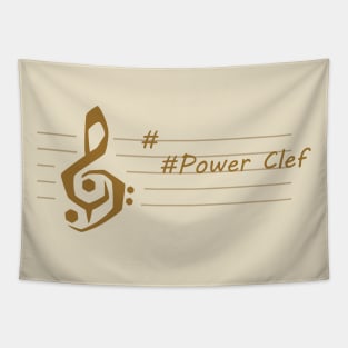 Power Clef - D Mayor Gold Tapestry
