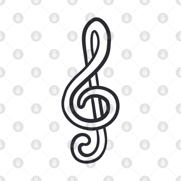 Treble Clef by MajorCompany