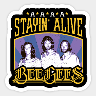 Bee Gees Stickers | TeePublic