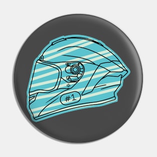 best racing helmet illustration Pin