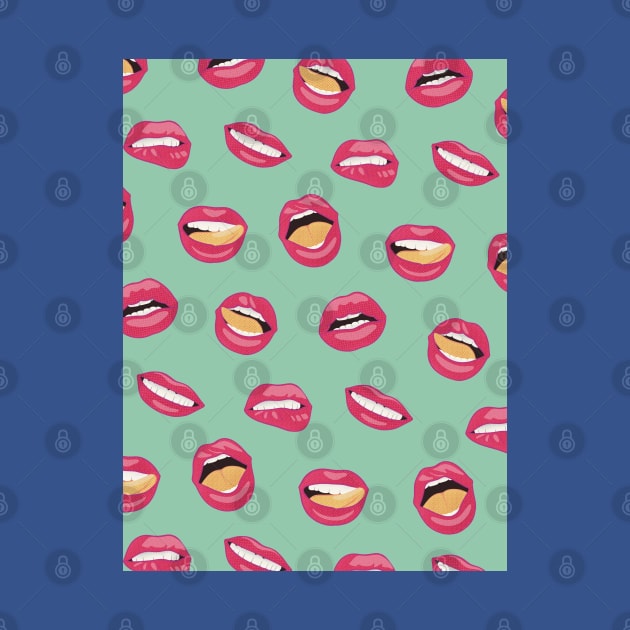 Lips by Ange art