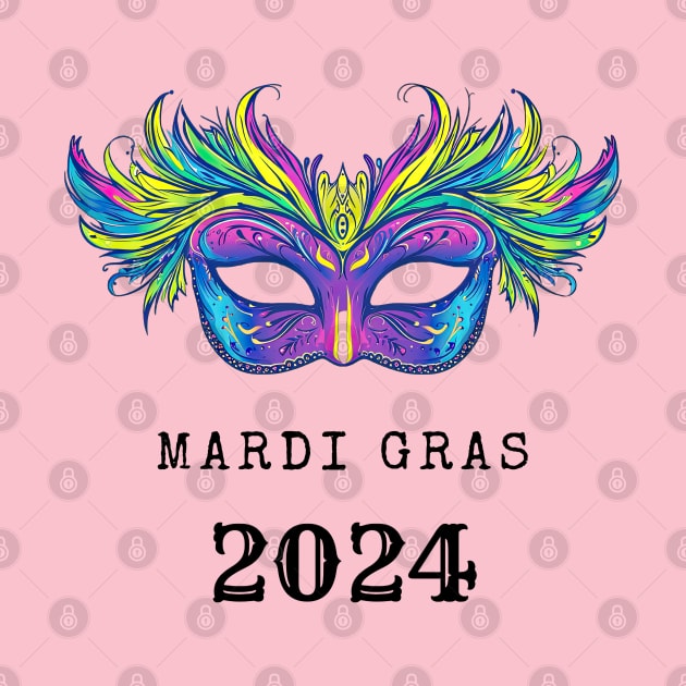 2024 Mardi Gras Fat Tuesday Masquerade by ninistreasuretrove