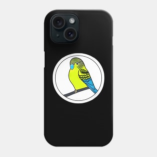 cute budgie parakeet | Phone Case