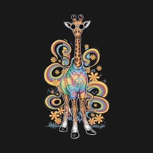 Cool Groovy giraffe T-Shirt