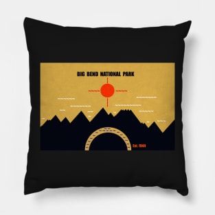 Big Bend National Park Texas Pillow