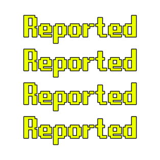 Runescape OSRS meme reported yellow text sticker pack T-Shirt