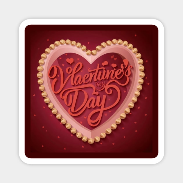 Valentines day Magnet by milicab