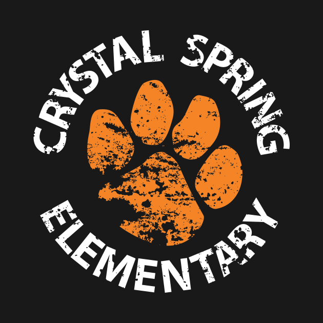 Crystal Spring Elementary Orange Logo by CrystalSpringElem