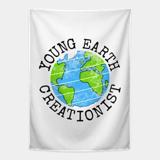 Young Earth Creationist, Creationism Christian Church Tapestry