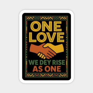 One Love Unity Magnet