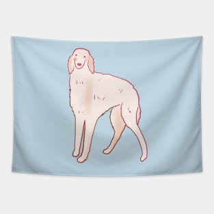 borzoi drawing Tapestry