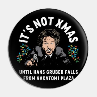 Hans Gruber Christmas Pin