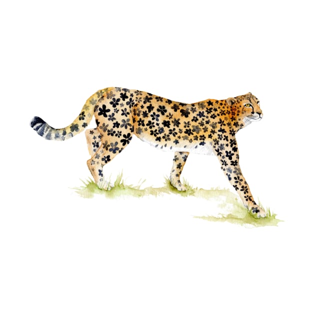 Flower Cheetah by Goosi