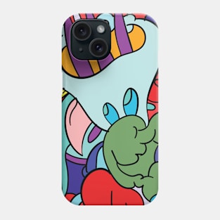 Cartoon Doodle Phone Case