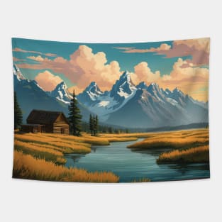 Grand Teton National Park Tapestry