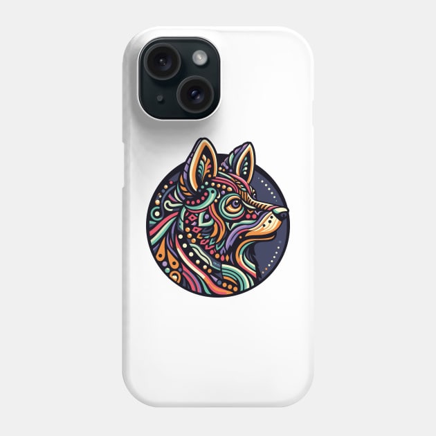Design head husky tribal style Phone Case by Casually Fashion Store