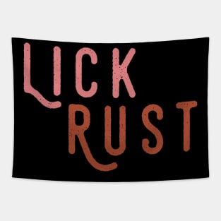 Lick Rust Tapestry