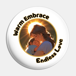 Mothers day, Warm Embrace  Endless Love  Mom Gift, Pin