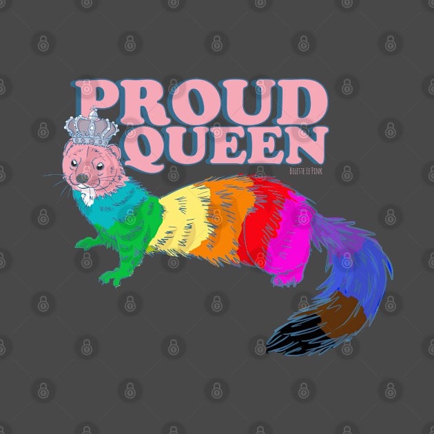 Proud queen weasel by belettelepink