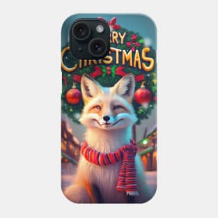 Merry Christmas - Fox Phone Case