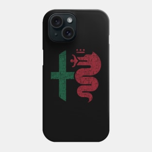 Alfa Romeo Grunge Green Red Small Pocket Size Phone Case