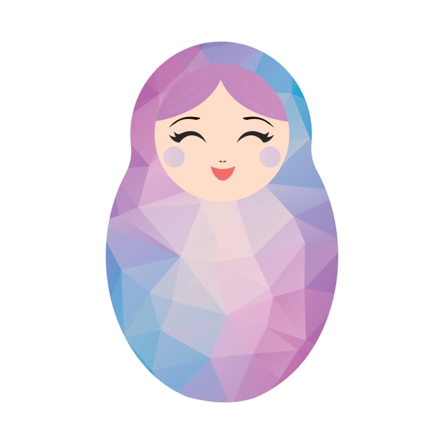 Russian Doll Matryoshka by Tee Rock