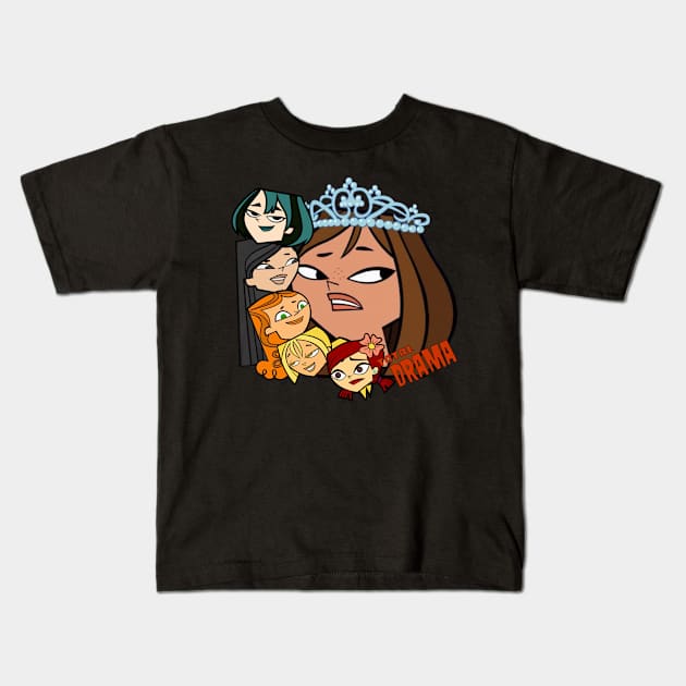 total drama - Total Drama Island Courtney Zoey Gwen J - Kids T-Shirt