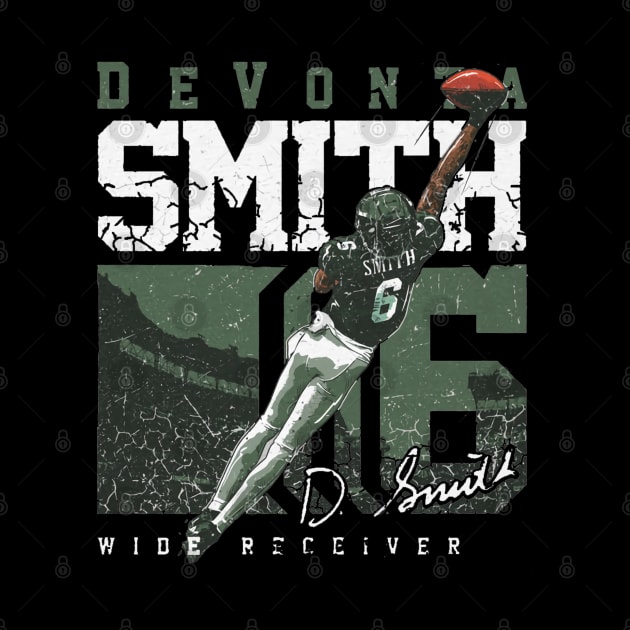 DeVonta Smith Philadelphia Catch by Chunta_Design