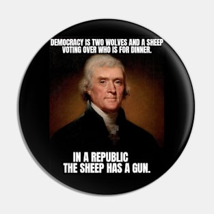 Thomas Jefferson Pin