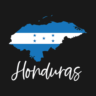 Honduras Flag Central America Copan Latina Camisa Catracho T-Shirt
