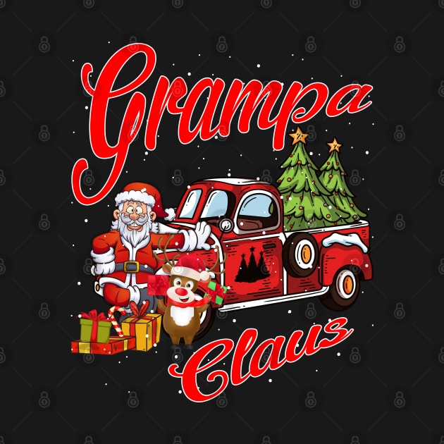 Grampa Claus Santa Car Christmas Funny Awesome Gift by intelus