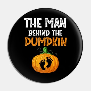 Halloween Pregnancy 2022 For Men Expecting Pumpkin Costume Shirt Pin