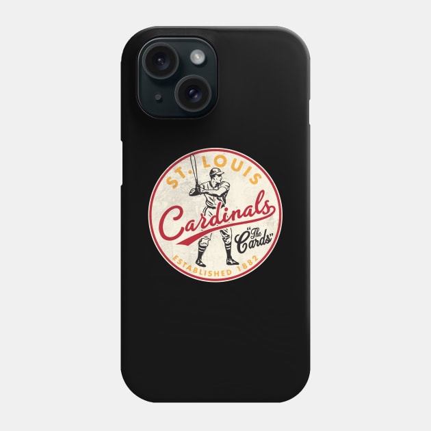 Old Style St. Louis Cardinals by Buck Tee Phone Case by Buck Tee