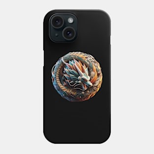 Dragon, Mystical, Colorful, Intricate Phone Case