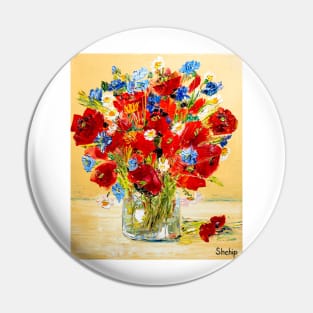A bouquet of wild flowers Pin