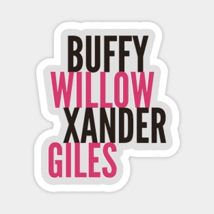 Buffy the Vampire Slayer Magnet