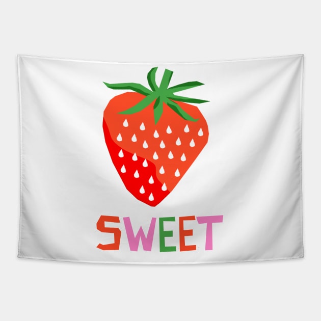 sweet strawberry fruit Tapestry by wacka