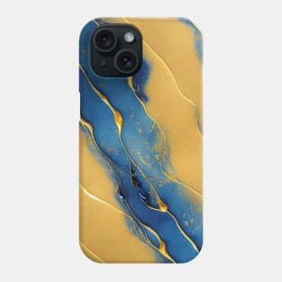 Traces of paint with smudges Phone Case