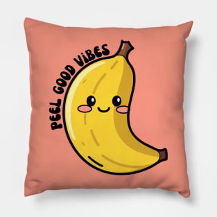 Peel Good Vibes Banana Pillow