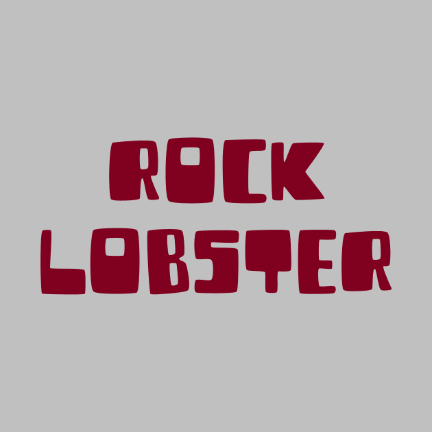 Rock Lobster, burgundy by Perezzzoso