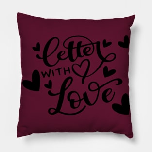 Letter with love Pillow