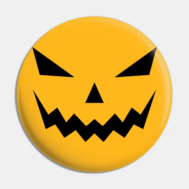 Jack-o'-lantern Pin by pplotaz