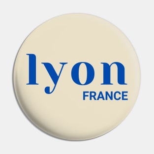 Lyon France Pin