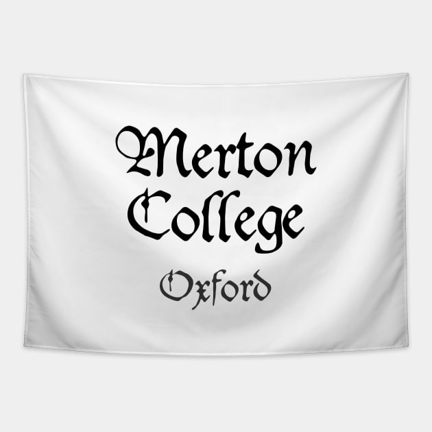 Oxford Merton College Medieval University Tapestry by RetroGeek
