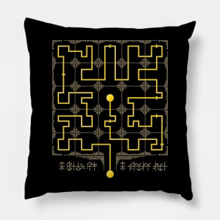 The Golden Path Pillow