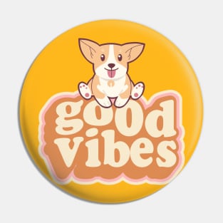 Dog vibes Pin