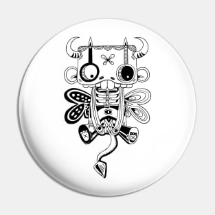 Angel and demon Pin