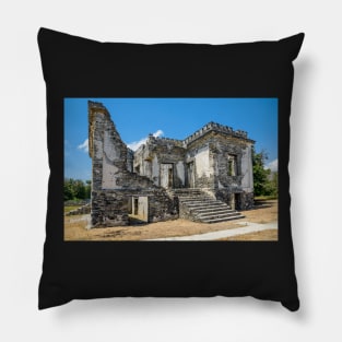 Aipelo Prison Ruins Pillow