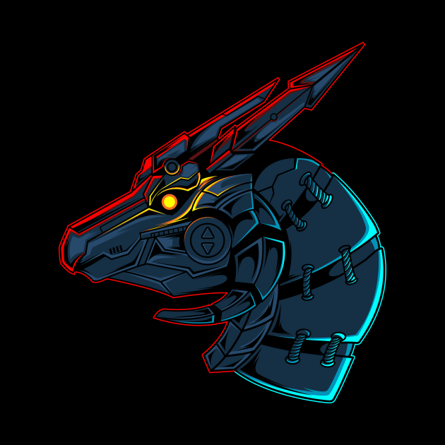 Mecha Dragon by Rizdiculous